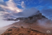 Mlžné divadlo, Passo Giau