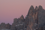 Západ slunce na Passu Giau